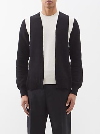Alexander McQueen, Logo-Jacquard Wool and Cashmere-Blend Sweater, Men, Black, S