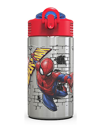 Zak Designs 16oz Riverside Beach Life Kids Water Bottle with Straw and  Built in Carrying Loop