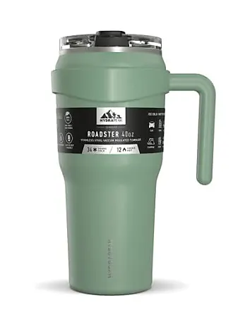 Hydrapeak Stainless Steel Bottle with Straw Lid & Silicone Boot 40oz in Mauve
