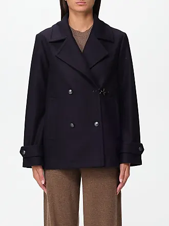 Fay double-breasted trench coat - Black