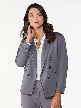 Fashion Suits Trouser Suits Rena Lange Trouser Suit light grey flecked business style 