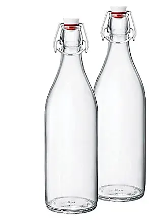 Bormioli Rocco Giara Swing Top Bottles 33 Ounce/1 Liter (6 Pack