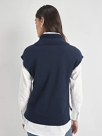 | in Shoppen: Stylight zu Damen-Pullunder Blau bis −74%