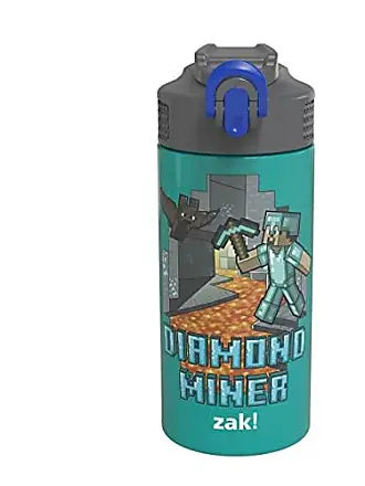 Zak Designs Minecraft 19oz Stainless Steel Double Wall Water Bottle -  ShopStyle Tumblers