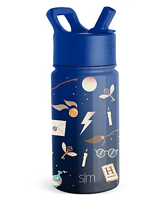  Simple Modern Spiderman Kids Water Bottle with Straw Lid, Marvel Insulated Stainless Steel Reusable Tumbler Gifts for School,  Toddlers, Boys, Summit Collection