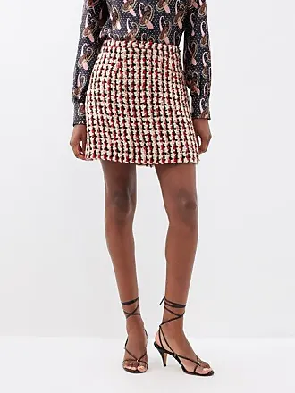 Schoolgirl Chic: A Houndstooth Mini Skirt and Cashmere Sweater - Jeans and  a Teacup
