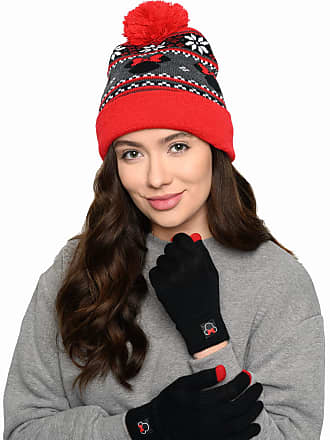 New Era Women's NFL Official Cozy Cable Knit Cuff Pom Beanie Hat