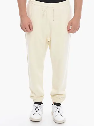 Pantalón deportivo de forro polar liso, ajuste holgado con cintura elástica  y cordón, pantalones casuales de jogging deportivos, ropa deportiva para m