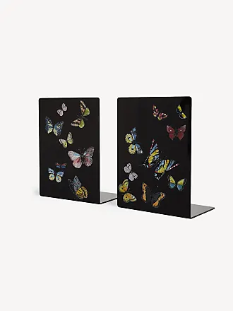 Fornasetti Libri Proibiti bookends - Black