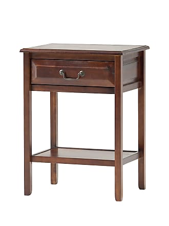 Christopher Knight Home Banks Acacia Wood Accent Table, Brown Mahogany