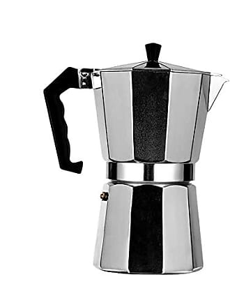 Espresso Cuban Coffee Maker Cafetera Cubana Italiana 3 Cups Black