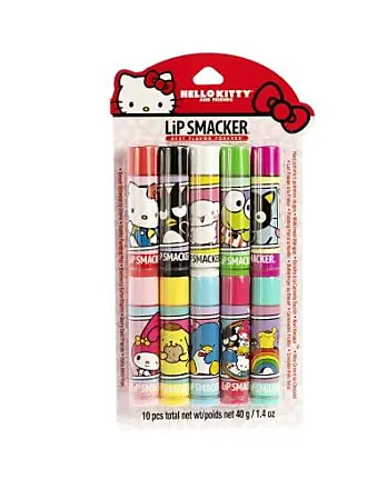 Lip Smacker Sanrio Hello Kitty and Friends 8-Piece Flavored Lip Balm,  Clear, For Kids, My Melody, Little Twin Stars, and Chococat