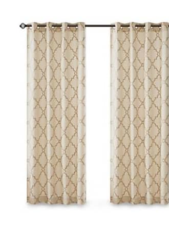 Curtains In Gold Now Up To 69, Celina Metallic Shower Curtain