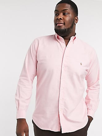 camisa rosa polo ralph lauren hombre