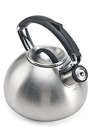 Copco Arc Stainless Steel Tea Kettle, 1.8-Quart, Light Gray:  Home & Kitchen