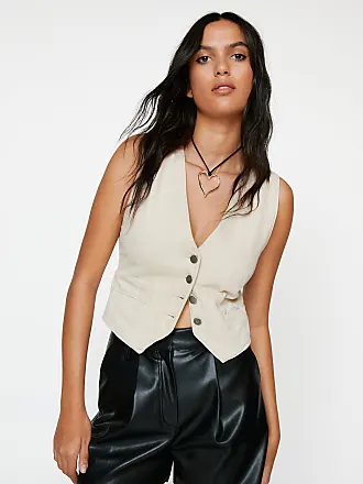 Faux Leather High Waisted Tailored Shorts