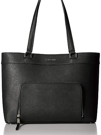 calvin klein roxy leather tote