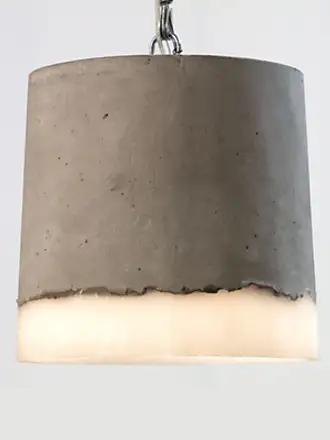 Plafonnier Suspension Lampe de Salon Luminaire Cuisine Gris 1 à Flammes D  45 CM
