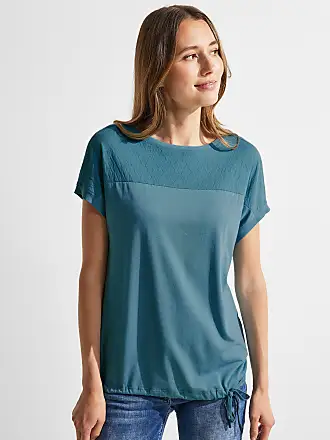 Damen-T-Shirts in Blau von Cecil Stylight 