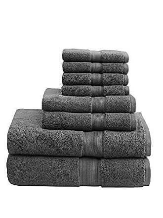 Madison Park Signature 800GSM 100% Cotton Natural 8 Piece Towel Set