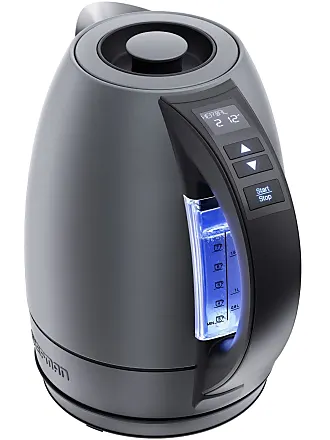 Chefman Programmable Electric Glass Kettle, Temperature Control & 8 Preset Steep