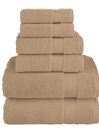 Dwell Studio Wicker Park Ultra Soft 100% Cotton 6-Piece Towel Set : 2 Bath  Towels, 2 Hand Towels, 2 Washcloths, Long-Staple Cotton, Spa Hotel Quality