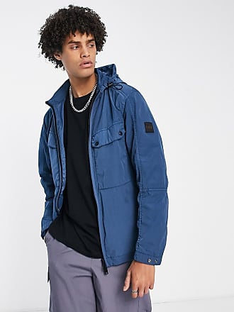 Mens Clothing Jackets Casual jackets BOSS by HUGO BOSS Osk Jacket in Dark Blue Blue for Men 