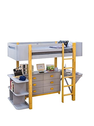 overstock loft bed with desk