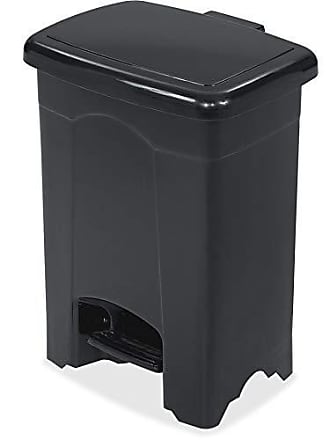  Safco, Onyx Large Capacity 9 Gallon Trash Can, Round