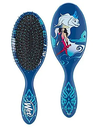 Wet Brush Women Argan Infused Shine Enchancer-Traditional Wood - Blue