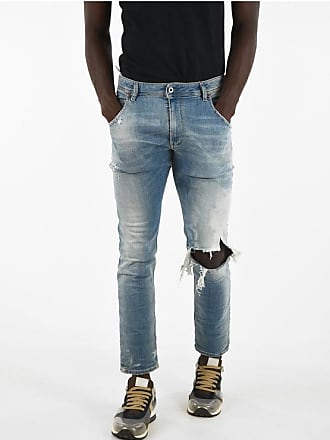 Uomo Abbigliamento da Jeans da Jeans a sigaretta Jeans slim con abrasioniOnly & Sons in Denim da Uomo colore Blu 