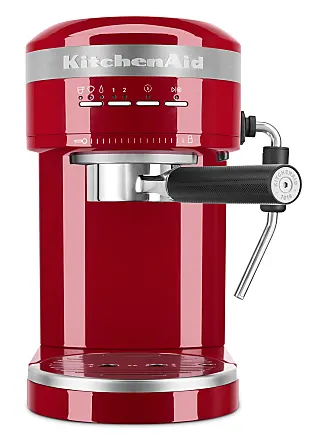 KitchenAid KHM7210ER 7-Speed Digital Hand Mixer with Turbo Beater II  Accessories and Pro Whisk - Empire Red & KHMFEB2 Flex Edge Beater Accessory  for
