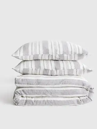 European Linen Stripe Sheet Set