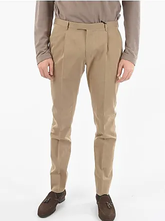 Corneliani CC COLLECTION Cuffed Hem Double Pleat REWARD Pants men - Glamood  Outlet