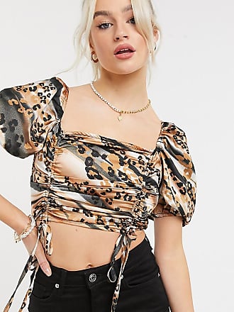 Outrageous Fortune Petite cami in animal print-Multi