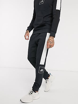 adidas 3 stripe skinny joggers