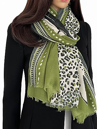 100% Pure Silk Feeling Women Large Long Scarf Shawl Check Style Sunscreen Shawls Wraps-Lightweight Floral Pattern 