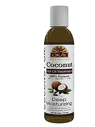 OKAY, 100% Pure Coconut Oil, For All Hair Textures & Skin Types, Moisturize 