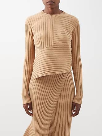 Stella McCartney Ribbed Cotton Jumper in Orange Save 18% Womens Clothing Jumpers and knitwear Jumpers 