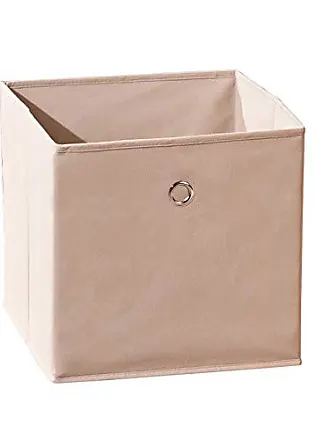 1 Stück Beigefarbene Vertikale Streifen Schublade Aufbewahrungsbox