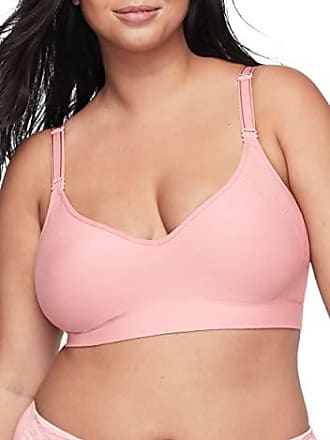 Warner's Womens Easy Does It Wireless Lift Convertible Comfort Bra Rn0131a, Blush, 3X-Large