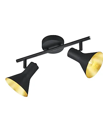 Plafonnier LED salon spot anneau design lampe noir mat DIMMER Reality  Lights R62783132, ETC Shop: lampes, mobilier, technologie. Tout d'une  source.