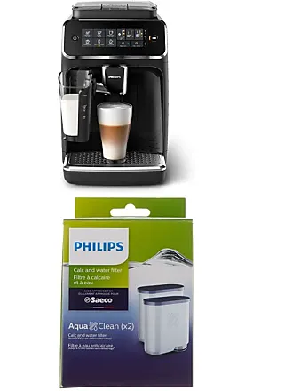 Philips 2200 Series Fully Automatic Espresso Machine - LatteGo Milk  Frother, 3 Coffee Varieties& PHILIPS AquaClean Original Calc and Water  Filter, No