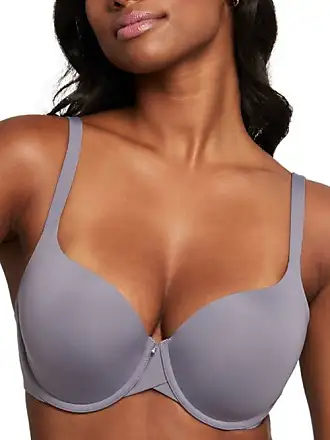 Montelle Pure Plus Full Coverage T-Shirt Bra in Crystal Gray - Busted Bra  Shop