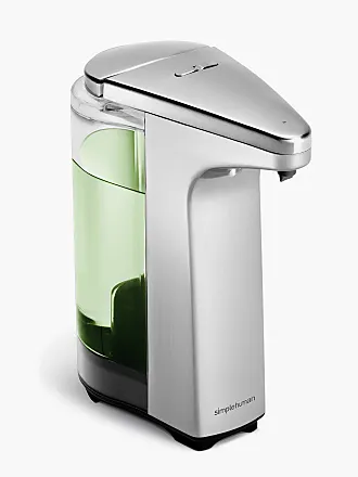 simplehuman 9 oz. Touch-Free Rechargeable Sensor Liquid Soap Pump  Dispenser, Brushed Stainless Steel