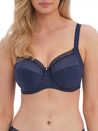 LOVABLE Women Girls Cotton Unpadded Wire-Free Minimizer Bra V-Neck  See-Through Lace/Net Pattern Floral Full Coverage Sheer Bra (Navy  Blue_Size-38C) 