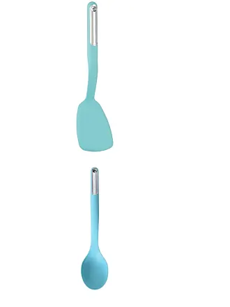 KitchenAid Classic Slotted Turner, 13.5 inches, Aqua