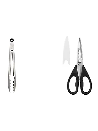 10.28 in. Stainless Steel Utility Tongs