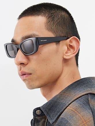 Balenciaga Eyewear Monogram Cat-Eye Frame Sunglasses - Neutrals