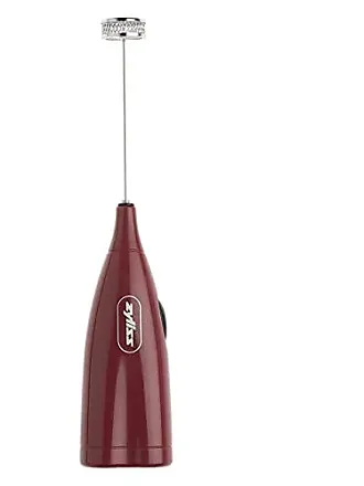 Zyliss Handheld Electric Milk Frother, Red